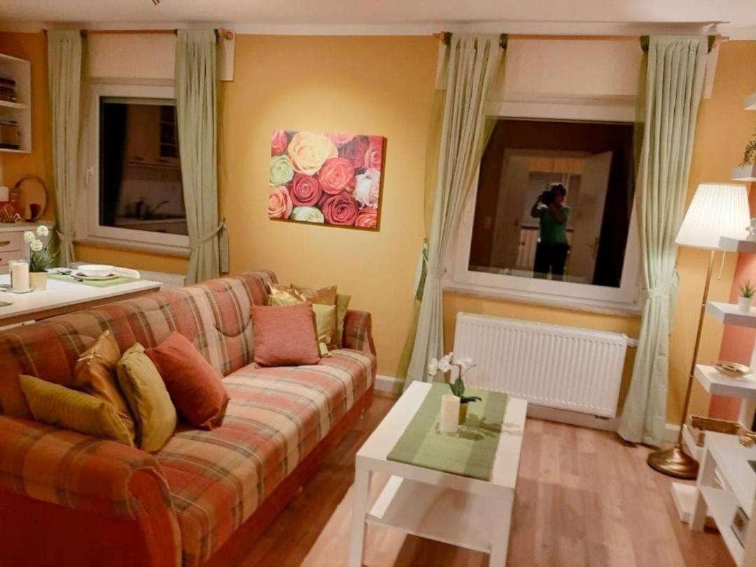 Schoene Ferienwohnung Mit Balkon Und Garten Nonnweiler Exterior foto